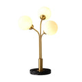 Elegant Tri-Shape Marble Base Table Lamp