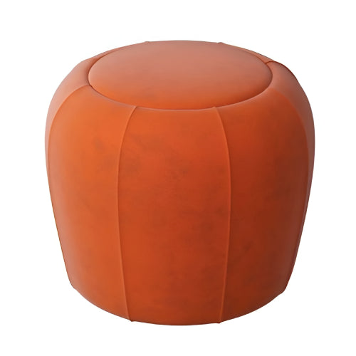 Nordic Makeup Stool Made of Leather