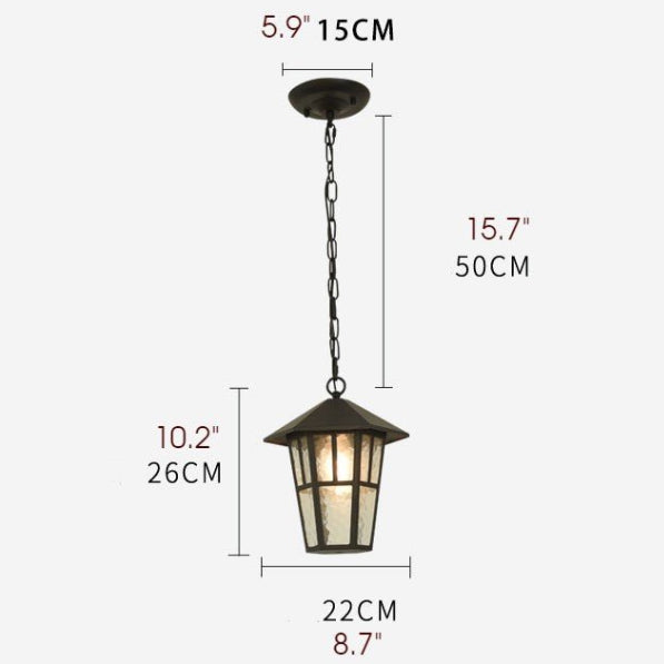 MIRODEMI® Luxury Classical Outdoor Waterproof Black Chandelier for Courtyard image | luxury lighting | outdoor lamps