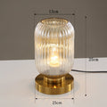 Liestal | Modern Glass Candleholder Decor Table Lighting