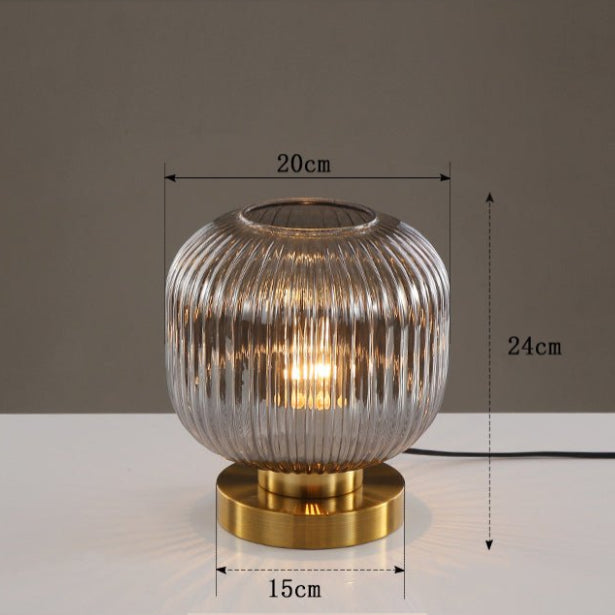 Liestal | Modern Glass Candleholder Decor Table Lighting