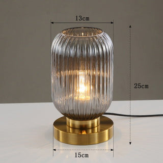 Liestal | Modern Glass Candleholder Decor Table Lighting