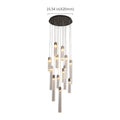 Urban Mimimalist Glass Pendants Chandelier, 13 Heads