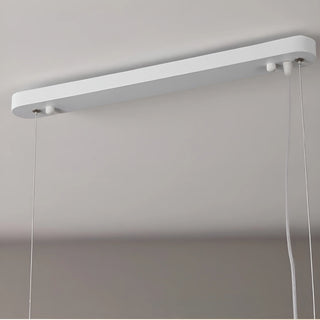 Liora linear pendant light ceiling canopy mounting detail