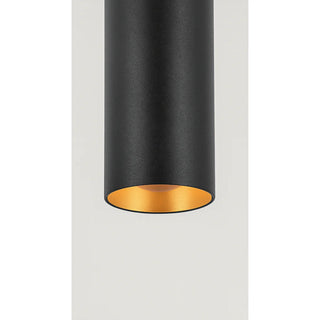 Close-up of Logic light with warm gold  reflector for soft ambient glow