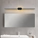 MIRODEMI® Modern Creative Black/White LED Mirror Wall Lamp for Bedroom, Bathroom image | luxury lighting | luxury wall lamps