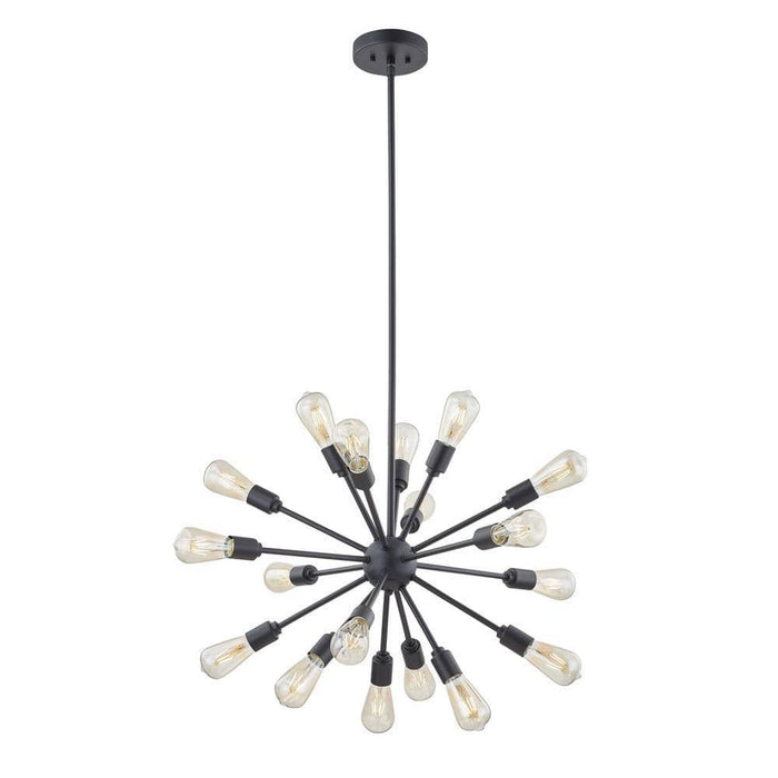 MIRODEMI® Creative Iron Chandelier in the Shape of 12-arm Satellite for Dining Room image | luxury furniture | home decor