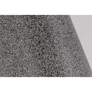 Close-up of black sandstone microcement texture with natural stone pattern