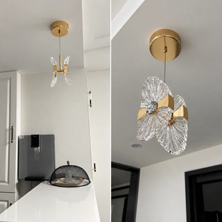 Unlit Baiardo pendant and ceiling mount, two views