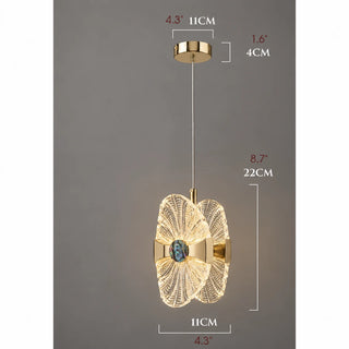 Baiardo pendant dimensions and ceiling mount measurements