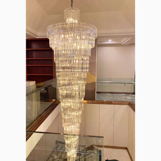 Modern crystal chandelier