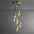 Vanguard Aged Brass Contemporary Chandelier for Stylish Spaces