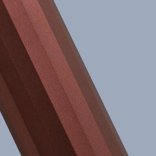 Close-up of the DAWN Series bronze finish showing textured electroplated aluminum surface