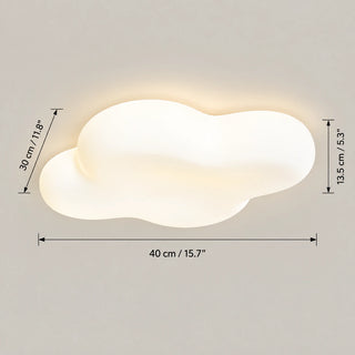 Nuvielle cloud ceiling light dimensions 40 x 30 x 13.5 cm