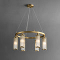Modern Halo Elegance Ring Chandelier