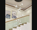 MIRODEMI Camogli | Perfect LED Chandelier with Hanging Butterflies