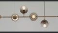 MIRODEMI® Ilbono | Nordic LED Pendant Light in the Shape of Glass Ball for Dining Room
