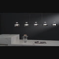 Schüpfen | Modern Minimalistic Glass Cubes Chandelier