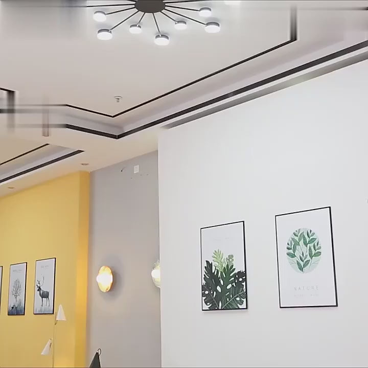 MIRODEMI® Carouge | Cruciform LED Ceiling Chandelier