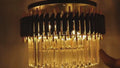 Video 2. Black modern crystal chandelier for ceiling