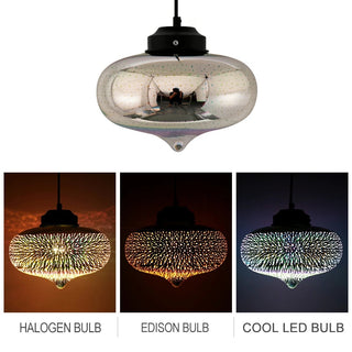 Gourdon 3D Colorful Starry Sky Pendant Lamp