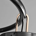 Pearl Black and Champagne Gold Illumination Pendant Fixture