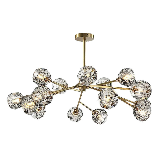MIRODEMI® Luxury Crystal LED Chandelier for Dining Room, Kitchen, Living Room