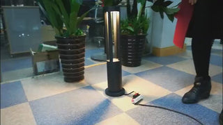 Black|Aluminum|LED|Lawn|Lamp|Garden|Pathway|Minimalistic