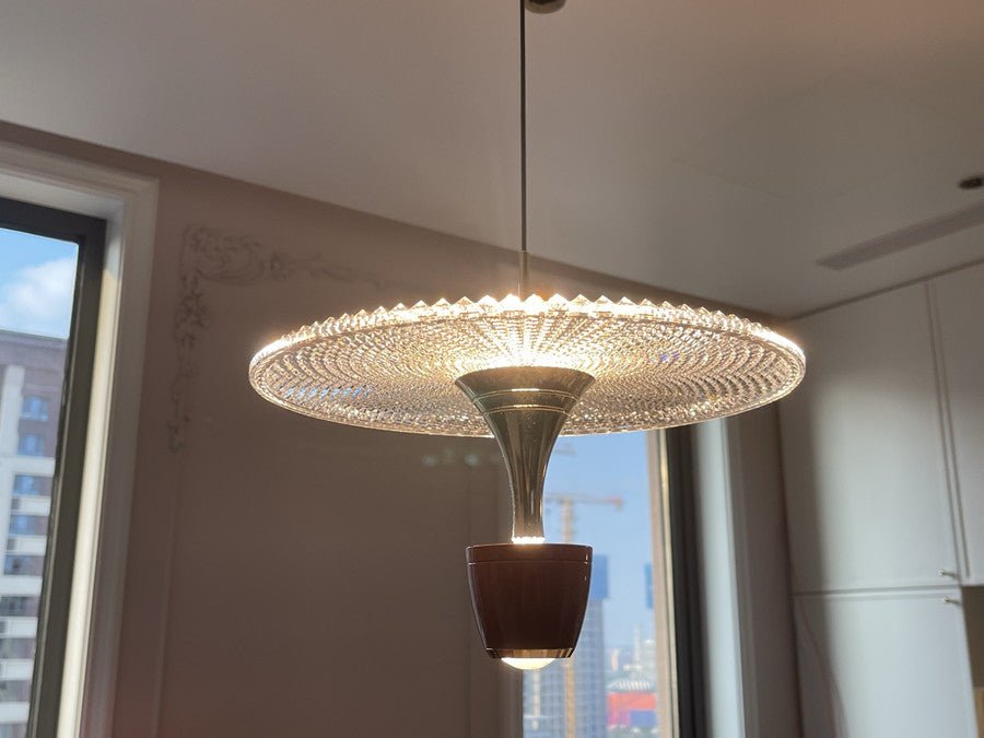 MIRODEMI® Modern Chandelier in the Shape of Art Flower Umbrella for Dining Room image | luxury lighting | flower shape lamps