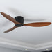 MIRODEMI® 42" LED Ceiling Fan with Lamp and Remote Control image | luxury furniture | ceiling fans with lightning