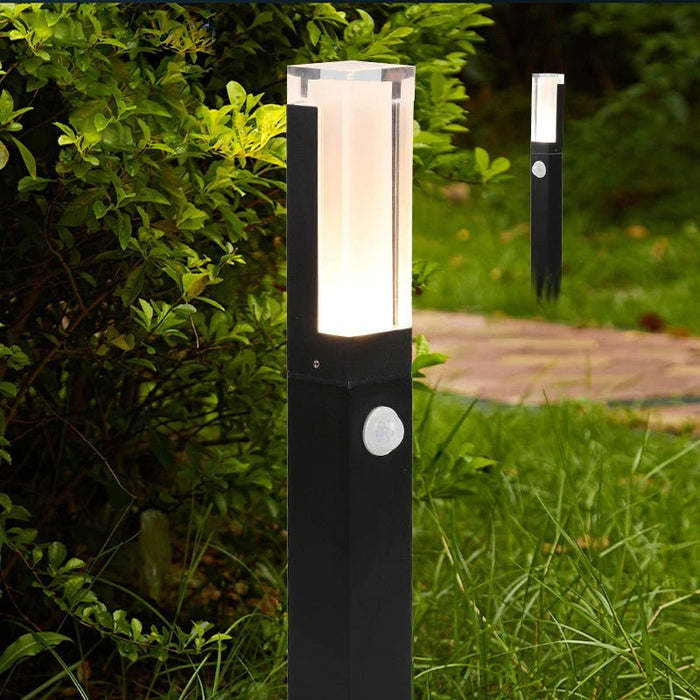 MIRODEMI® Outdoor Waterproof Lawn Lamp with Motion Sensor image | luxury lighting | outdoor lamps | lawn lamps | garden lamps
