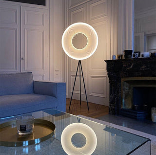 MIRODEMI® Creative LED Lamp with Fabric Pleats in a Minimalist Style for Living Room image | luxury furniture | led lamps