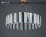 MIRODEMI® Modern home decor round hanging chandelier for dining room, living room