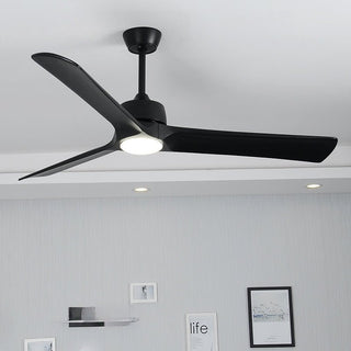 MIRODEMI® Modern Led Ceiling Fan with Remote Control made of Solid Wood image | luxury lighting | wooden ceiling fans