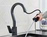 MIRODEMI® Kitchen Faucet with Flexible Pull Down Sprayer Mixer Tap