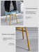 Wrought Iron Light Luxury Backrest Chair image | luxury furniture | luxury chairs | luxury chair with backrest | luxury decor