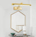 MIRODEMI® Gold/Chrome Modern Wall Lamp On Mirror For Toilet, Bathroom, Living Room, Bedroom