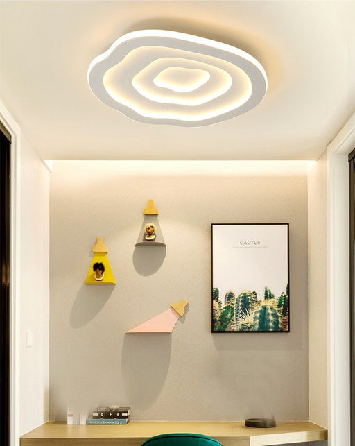 MIRODEMI® Minimalist Wave LED Ceiling Light For Kids Room, Living Room, Study image | luxury lighting | ceiling lamp for kids