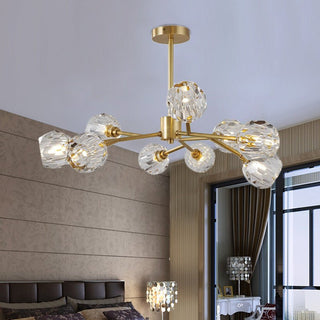 MIRODEMI® Luxury Crystal LED Chandelier for Dining Room, Kitchen, Living Room image | luxury lighting | crystal chandeliers