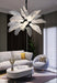 MIRODEMI® Creative LED Chandelier in the Shape of Leaf for Living Room, Kitchen image | luxury furniture | leaf shape lamps