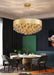 Creative Crystal Chandelier for Modern Living Room Cool light / Dimmable / Dia15.7*H11.8"