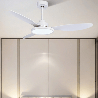 MIRODEMI® 52" Fashion Ceiling Fan With Lamp, Plastic Blades and Remote Control image | luxury furniture | fans with lamp