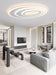 MIRODEMI® Minimalist Oval LED Ceiling Light For Kids Room, Living Room, Study Cool Light / L31.5xW25.6" / L80.0xW65.0cm