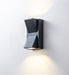 MIRODEMI® Modern Black Outdoor Aluminum Waterproof LED Wall Lightings For Garden, porch