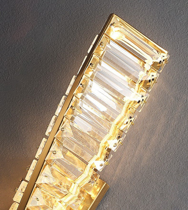 MIRODEMI® Luxury LED Crystal Wall Light in a Nordic Style for Living Room, Bedroom image | luxury lighting |  wall lamps