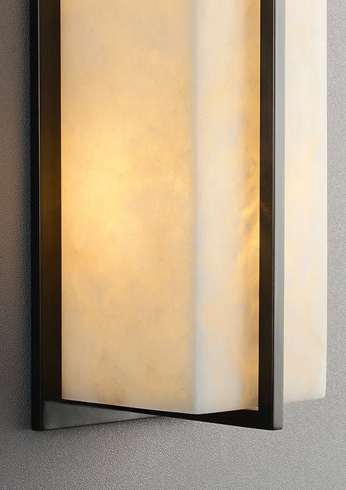 MIRODEMI® Modern Marble Wall Lamp in Minimalistic Style for Courtyard, Outdoor image | luxury lighting | luxury wall lamps