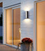 MIRODEMI® Modern Black Outdoor Waterproof Aluminum LED Wall Lamps For Porch, Garden