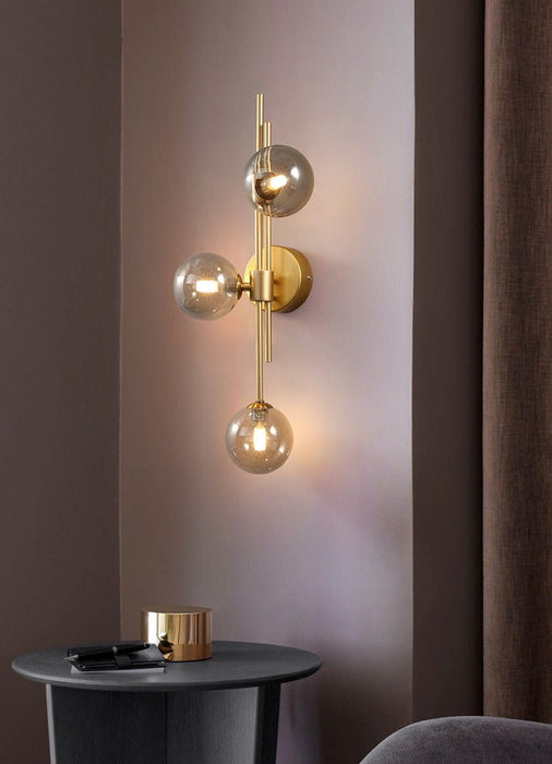 MIRODEMI® Luxury Modern Minimalist Glass LED Wall Lamp for Bedroom, Living Room image | luxury lighting | luxury wall lamps