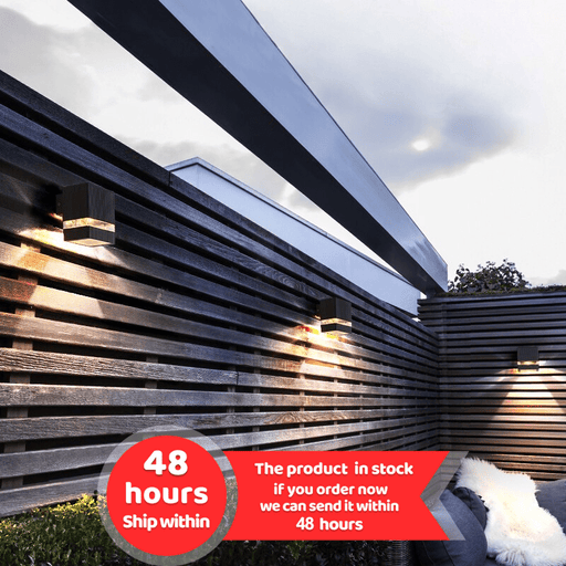 MIRODEMI® Modern Black Outdoor Aluminum Waterproof LED Wall Mounted Lamp For Villa image | luxury lighting | outdoor lamps