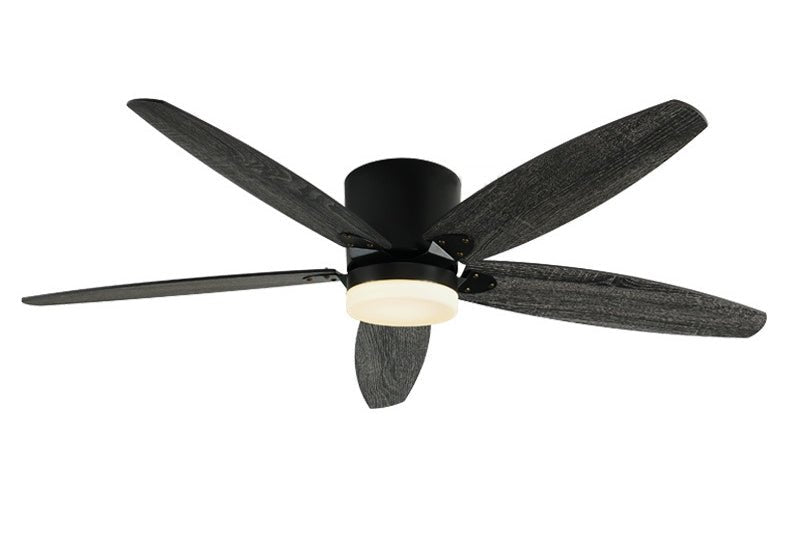 MIRODEMI® 36" Led Ceiling Fan with Lamp, Plywood Blades and Remote Control